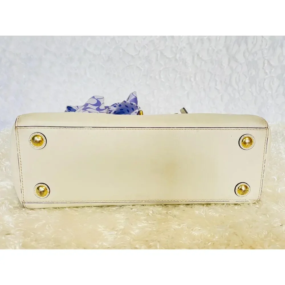 Coach Madeline white leather Shoulder Bag 11553